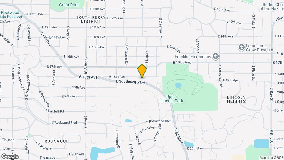 1922 E 18th Ave, Unit I203 Map and Location Details