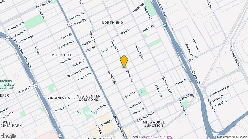 319 Mt Vernon St Map and Location Details