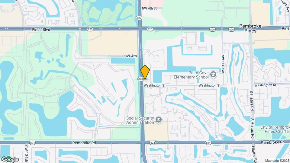 12224 S W 8th Ct Map and Location Details