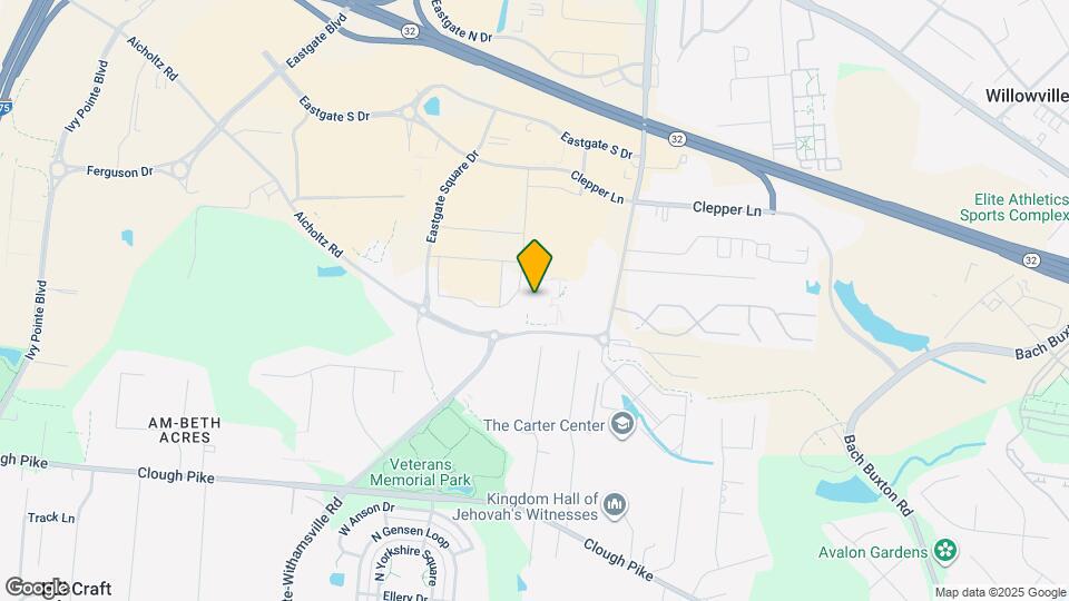 Gentry East Map and Location Details