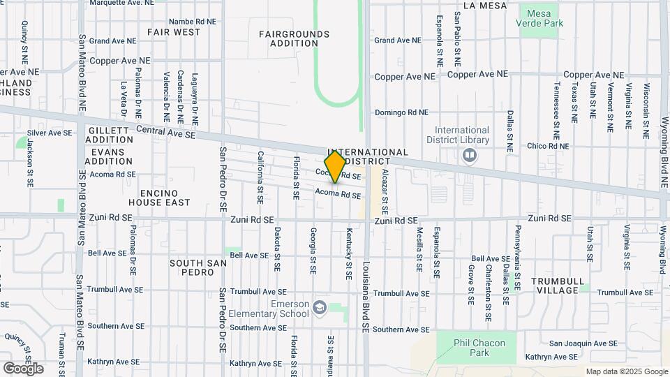 6901-6909 Acoma Rd SE Map and Location Details