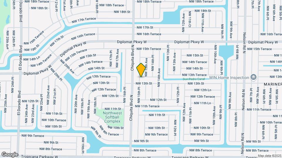 1510 NW 13th Terrace Map and Location Details