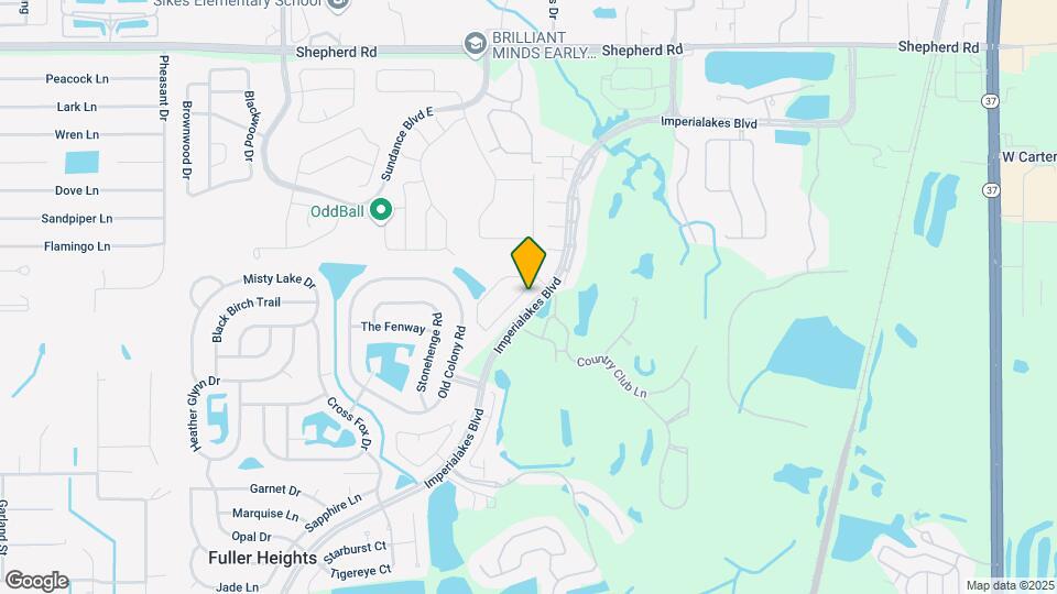 5035 Belmont Park Ln Map and Location Details
