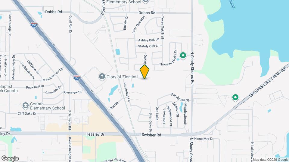 410 Brookside Dr Map and Location Details