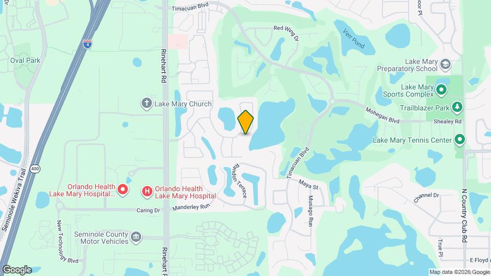 945 Pickfair Terrace Map and Location Details