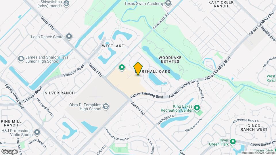 3922 Birdsall Falls Ln Map and Location Details