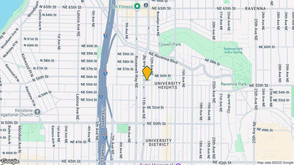 1106 NE 55th St Map and Location Details