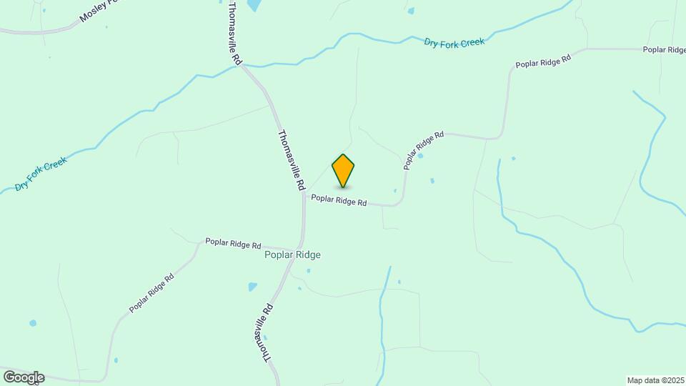 1013 Poplar Ridge Rd Map and Location Details