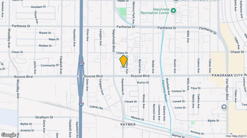8333 Columbus Ave Map and Location Details