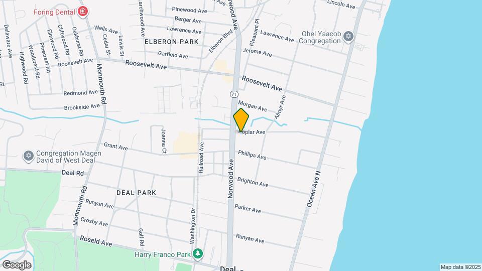 76 Poplar Ave Map and Location Details