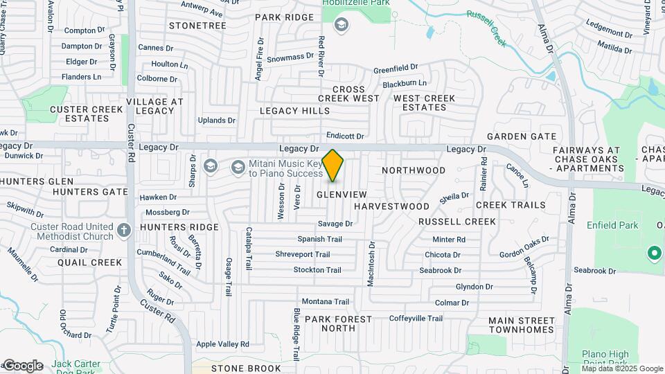 6804 Beeman Dr Map and Location Details