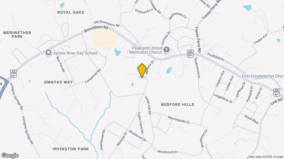 2009 Mimosa Dr Map and Location Details