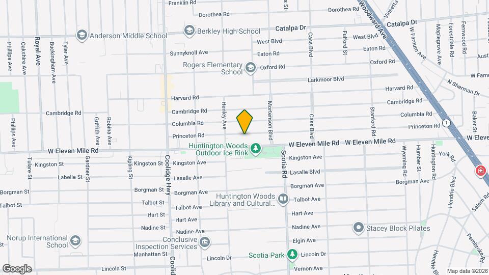 1977 Princeton Rd Map and Location Details