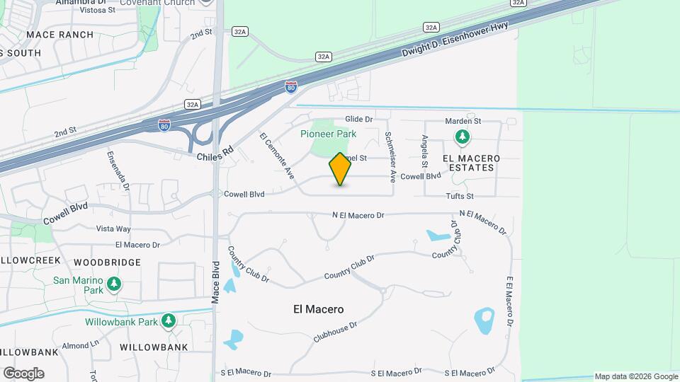 5123 El Cemonte Ave Map and Location Details