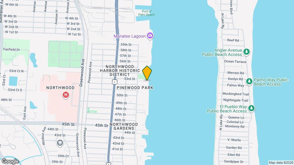 300 53rd St Map and Location Details