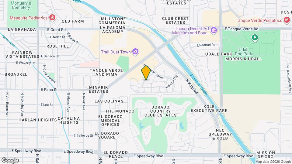 6618 E Calle Alegria Map and Location Details