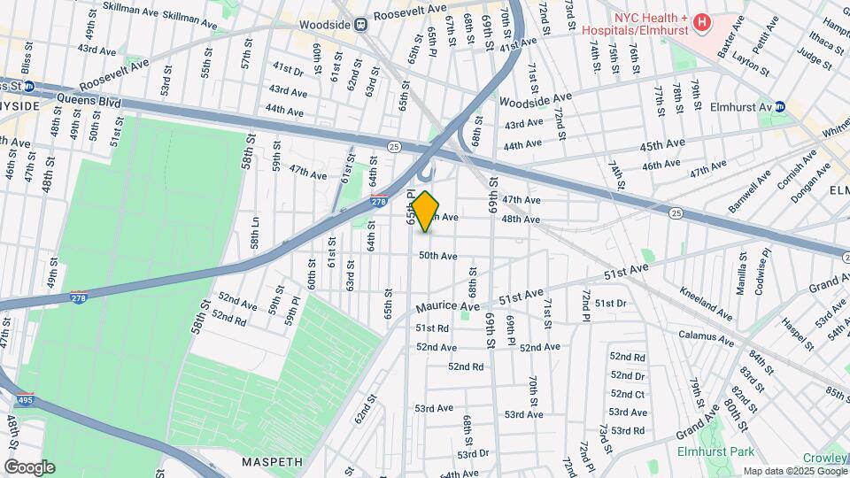 4902 66th St, Unit 1st Floor Map and Location Details