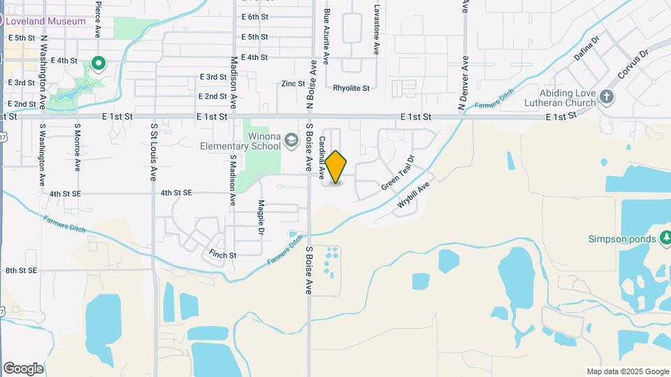 1724 Canary Pl Map and Location Details