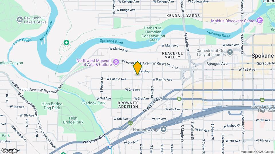 2012 W Pacific Ave Map and Location Details