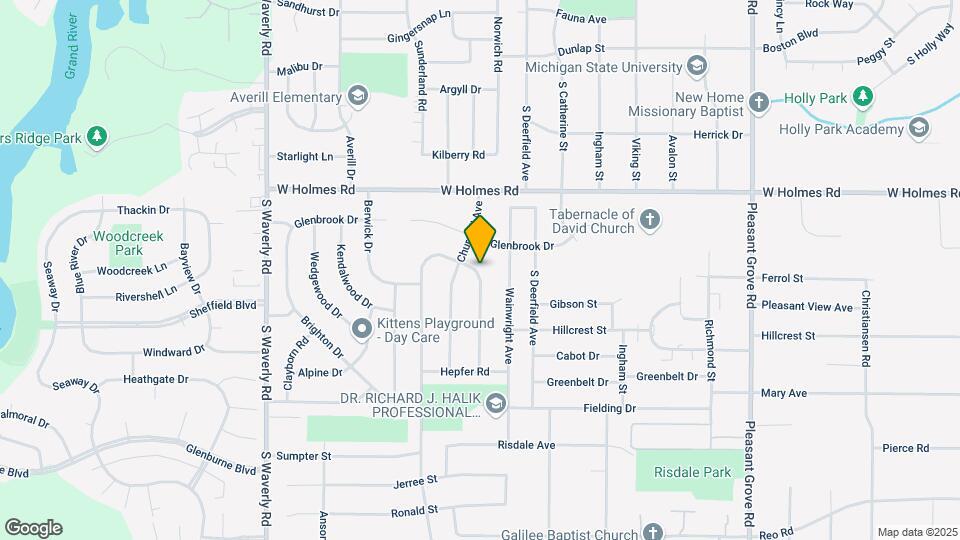 3715 Stratford Ave Map and Location Details