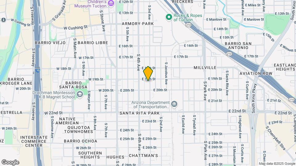 910 S 3rd Ave Map and Location Details