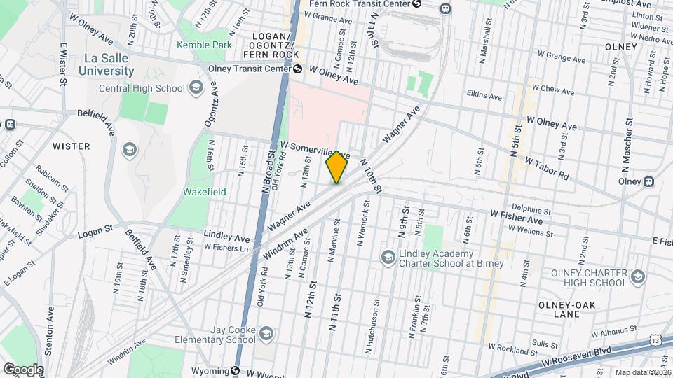 1158 Wagner Ave Mapa y Detalles de la Ubicación