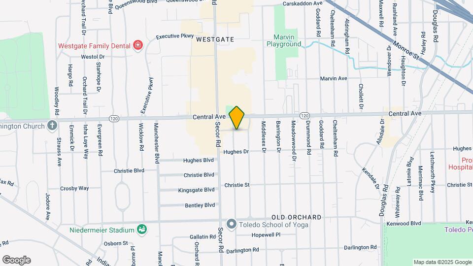 3002 Densmore Dr Map and Location Details