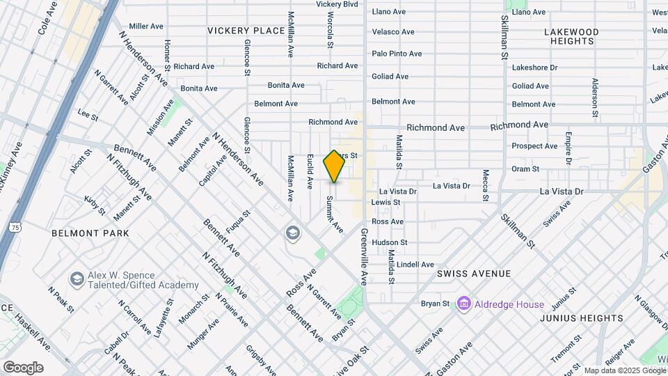 1862 Summit Ave Map and Location Details