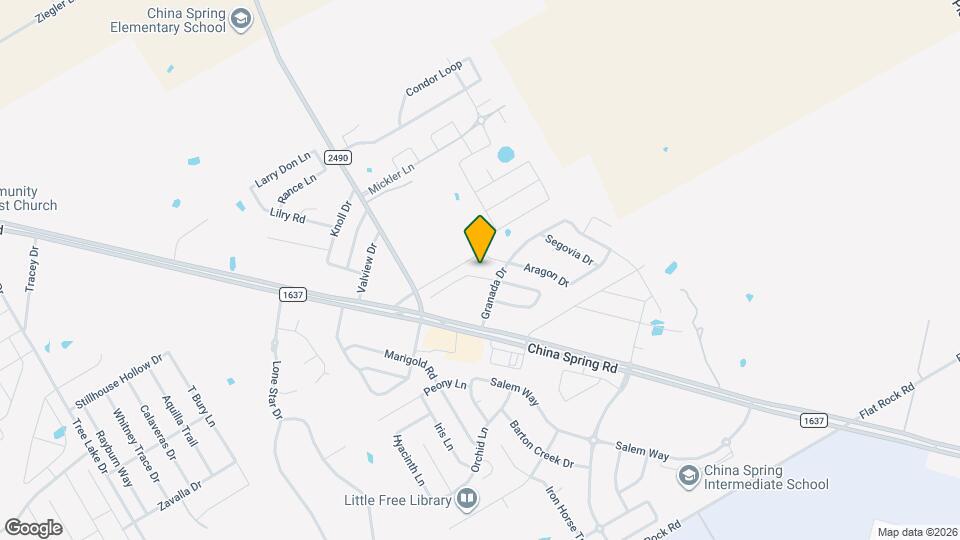 10109 Cordoba Ct Map and Location Details