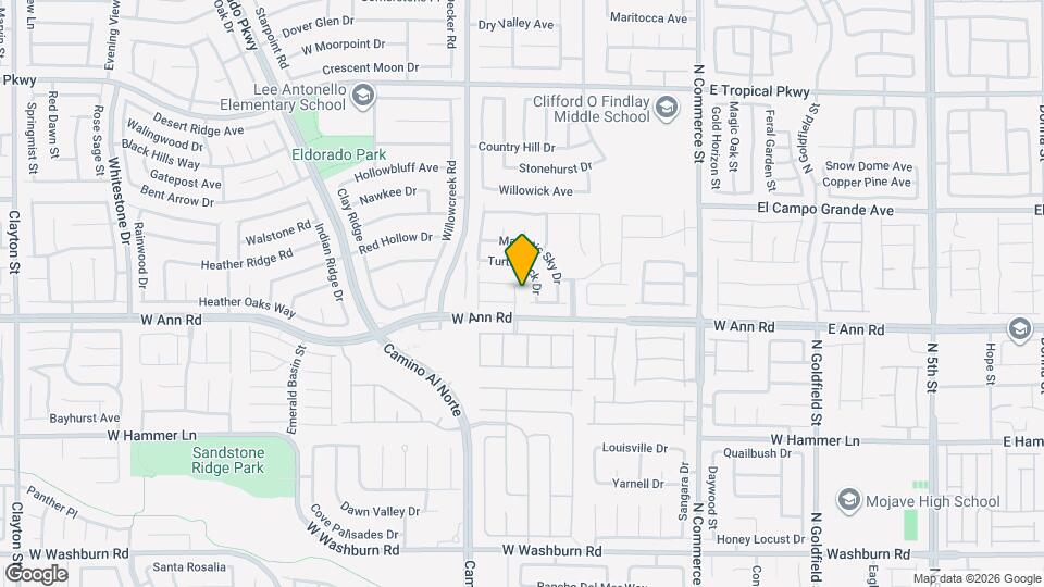 5624 Blue Wonder St Mapa y Detalles de la Ubicación