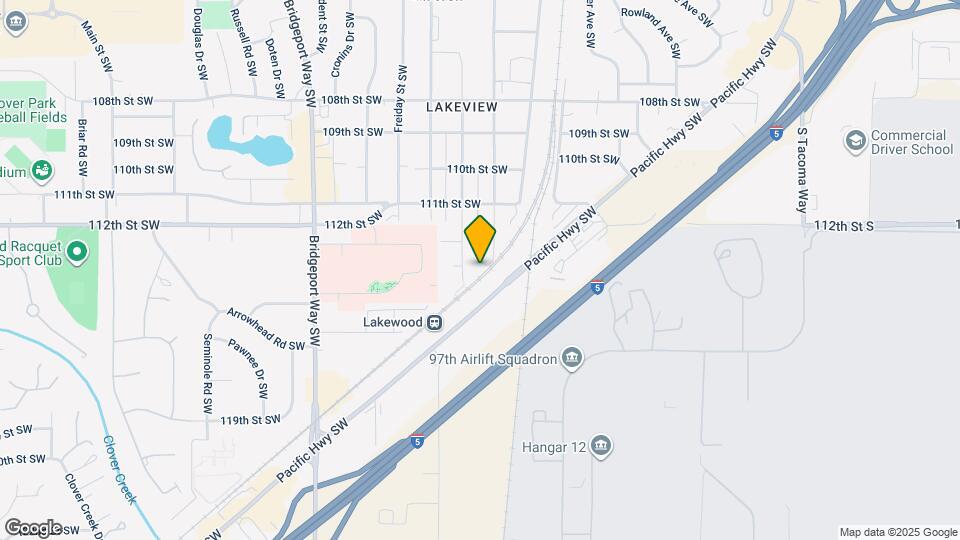 Lakewood Station Apartments Map and Location Details
