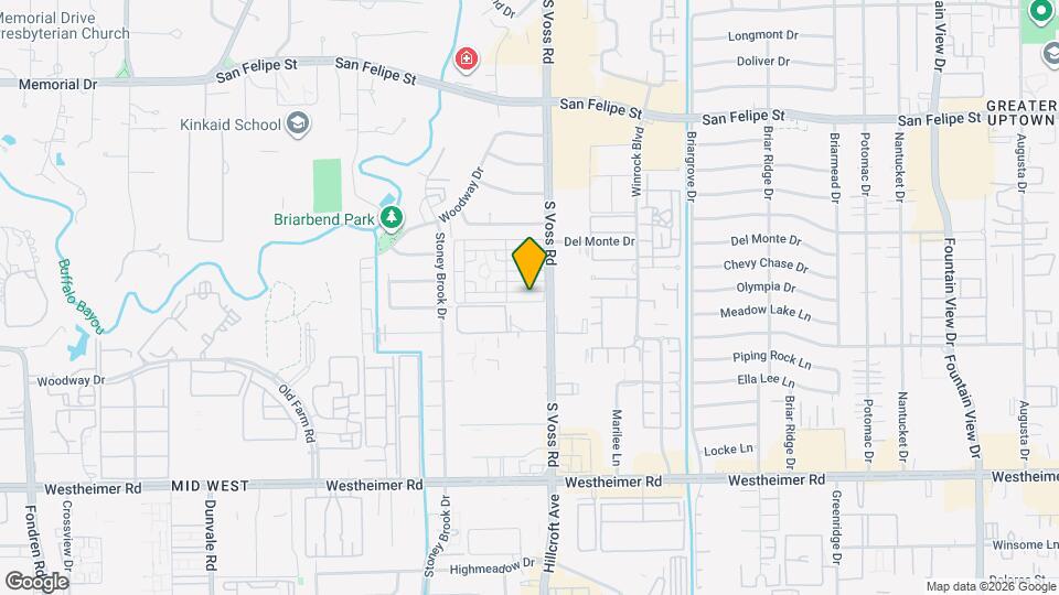 7517 Olympia Dr Map and Location Details