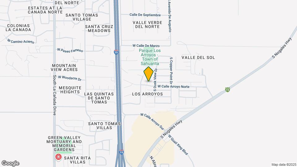 783 W Flaming Arrow Dr Map and Location Details