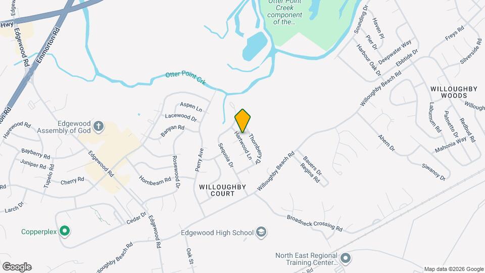 619 Hartwood Ln Map and Location Details