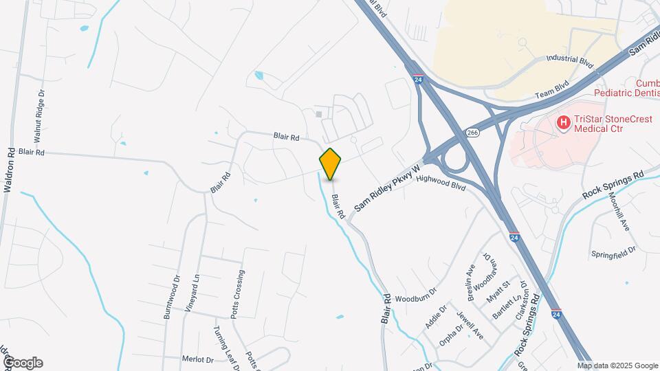 466 Blair Rd Map and Location Details