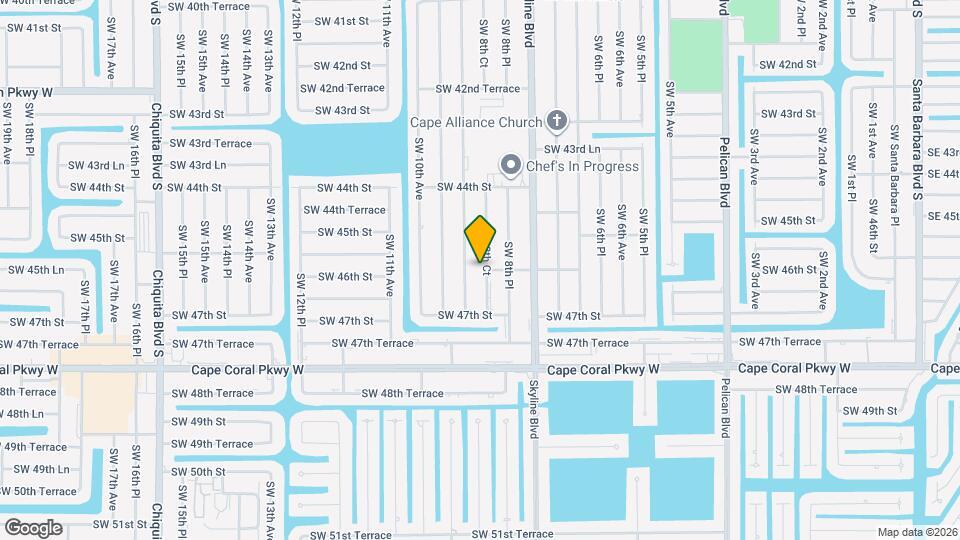 4540 SW 8th Ct Map and Location Details