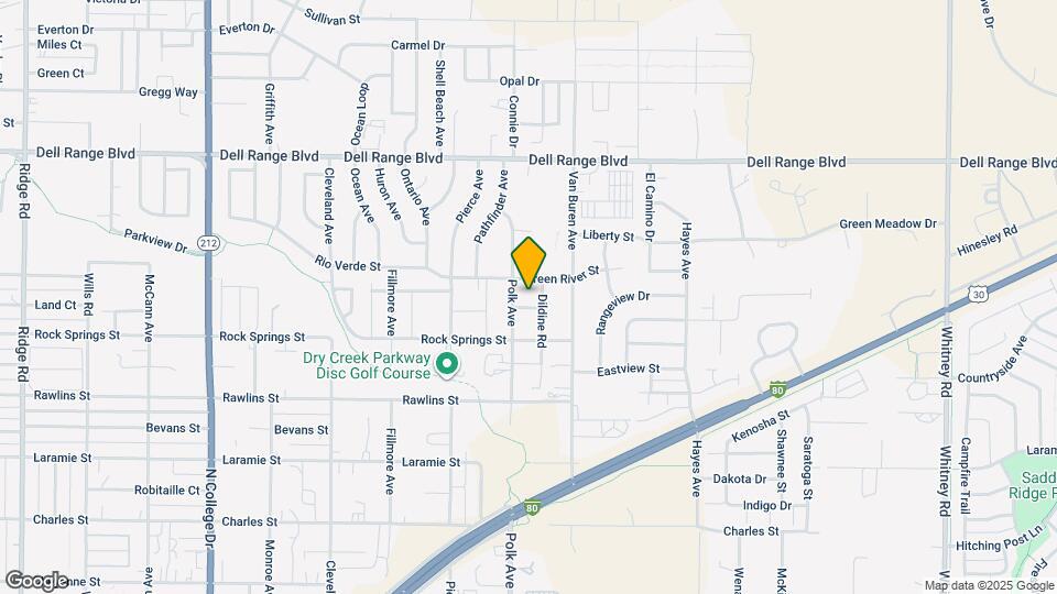 5010 Sunny Ridge Ln Map and Location Details