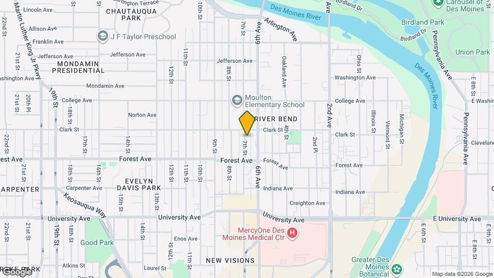 1435 7th St Map and Location Details