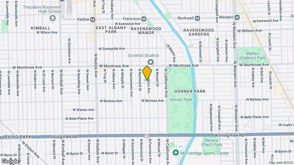 2904 W Cullom Ave Map and Location Details