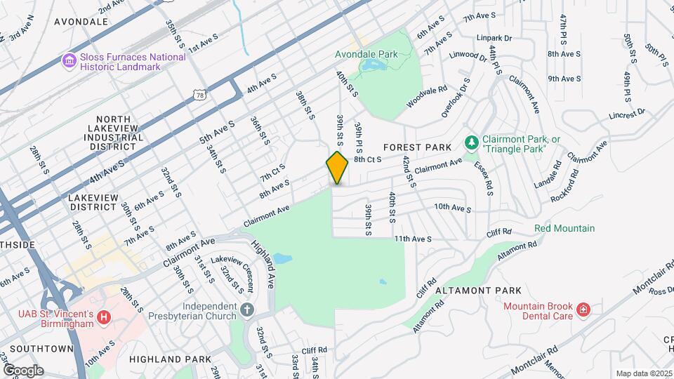 Greenview Apartments - Forest Park Map and Location Details