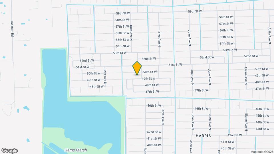 3304 49th St W Map and Location Details