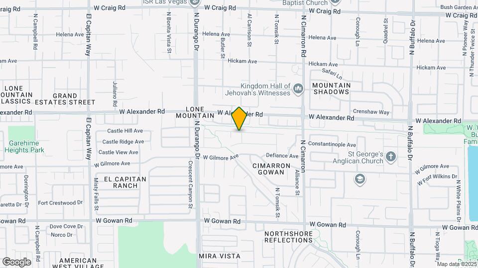 3905 Meadowlands St Map and Location Details