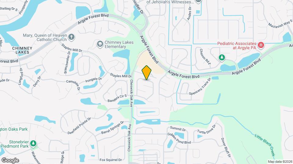 8636 Charlesgate Cir N Map and Location Details