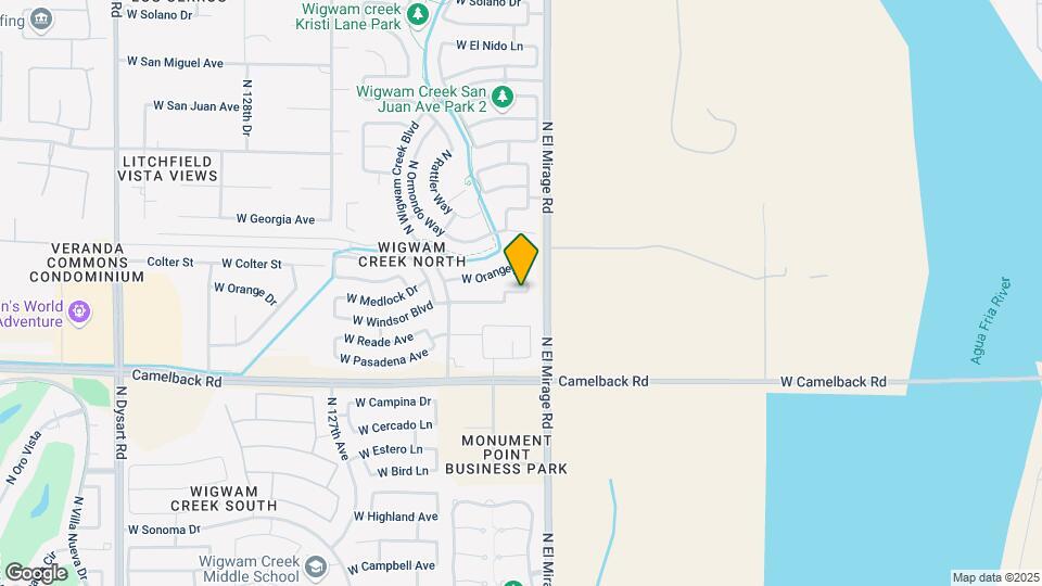 12323 W Medlock Dr Map and Location Details