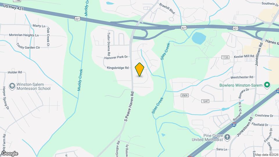 834 Pear Blossom Ct Map and Location Details