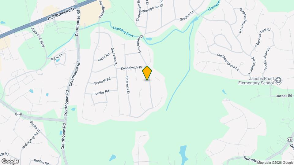 4510 Lynchester Dr Map and Location Details