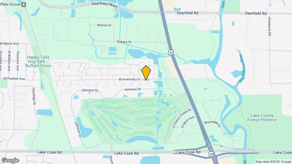 360 W Inverrary Ln Map and Location Details