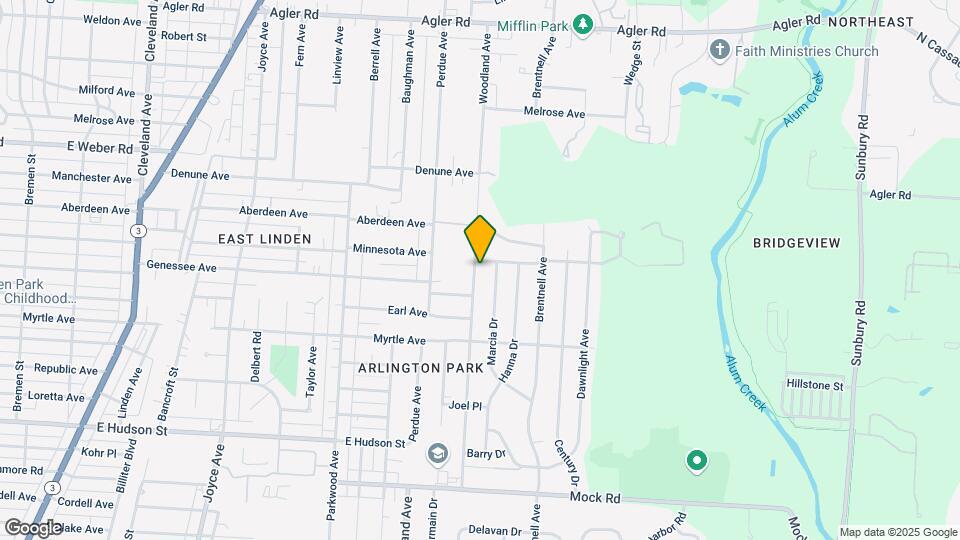 2450 Woodland Ave Mapa y Detalles de la Ubicación