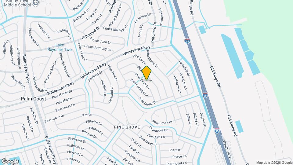 33 Pine Croft Ln Map and Location Details