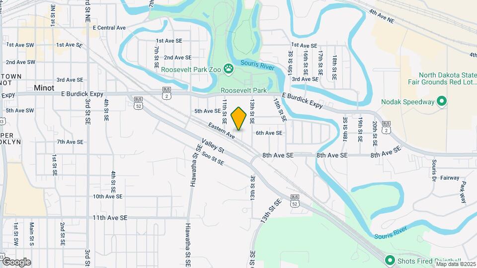 532 12th St SE Map and Location Details